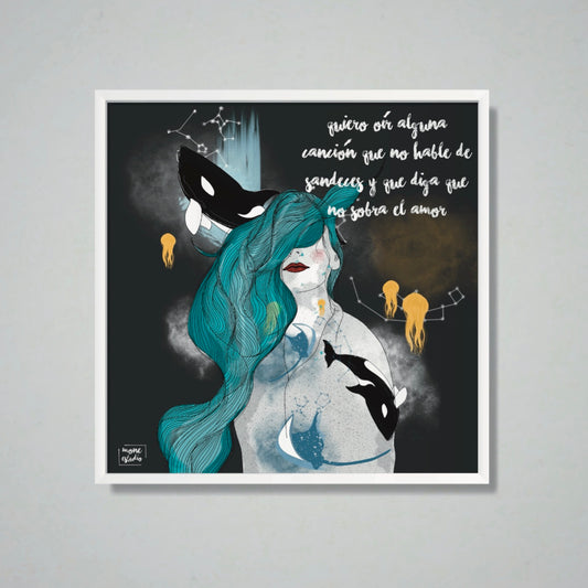 La vereda de la puerta de atrás