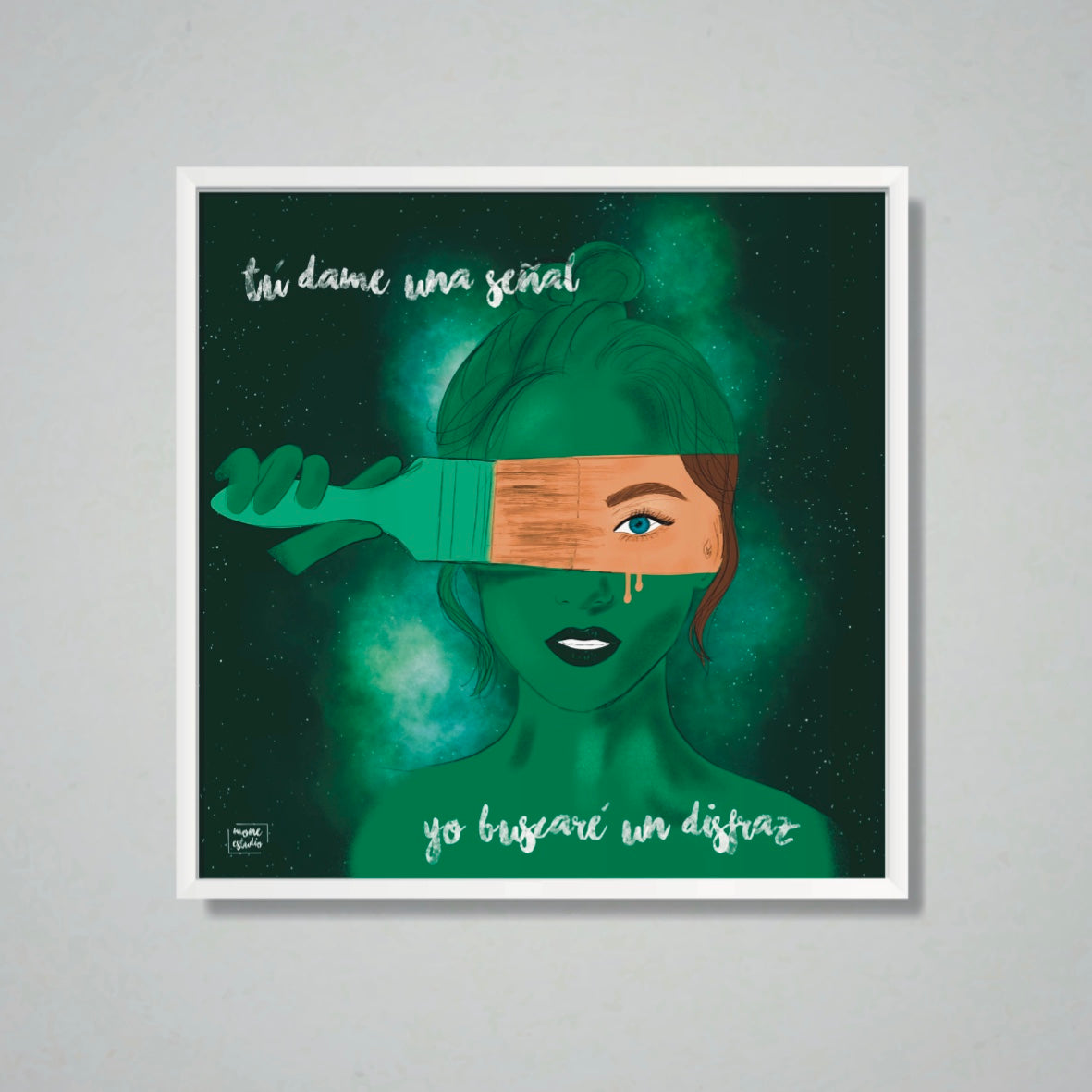 La mujer de verde (nuevo diseño)