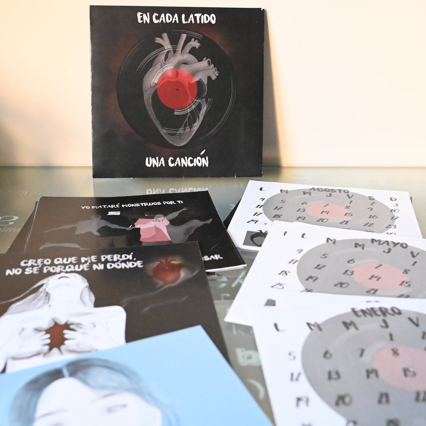 Calendario Ilustrado Vinilo